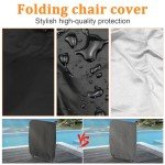 AUPERTO Waterproof Garden Chair Covers - 2 Pack