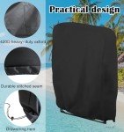 2 Pack Waterproof Garden Chair Covers for All Weather