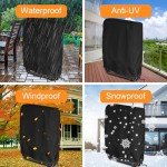 AUPERTO Waterproof Garden Chair Covers - 2 Pack