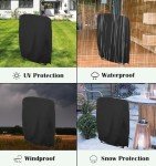 2 Pack Waterproof Garden Chair Covers for All Weather