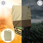 Heavy Duty Garden Chair Cover - Beige 93cm x 82cm