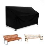 Waterproof Garden Bench Cover for 4 Seater