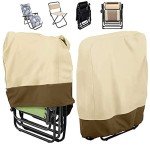 Heavy Duty Garden Chair Cover - Beige 93cm x 82cm
