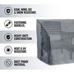 Heavy Duty Waterproof Garden Chair Cover 420D
