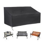 Waterproof Garden Bench Cover for 2/3 Seat