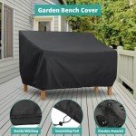Waterproof Garden Loveseat Bench Cover 420D Oxford