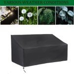 Waterproof Garden Bench Cover for 2/3 Seat