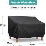 Waterproof Garden Loveseat Bench Cover 420D Oxford