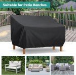 Waterproof Garden Loveseat Bench Cover 420D Oxford