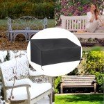 Waterproof Garden Bench Cover for 2/3 Seat