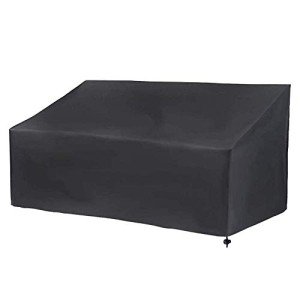 Waterproof 2-Seater Garden Bench Cover, UV Resistant
