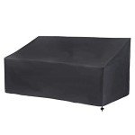 Waterproof 2-Seater Garden Bench Cover, UV Resistant