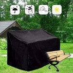 Yontree Waterproof 4-Seater Garden Bench Cover