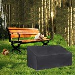 Waterproof 2-Seater Garden Bench Cover, UV Resistant