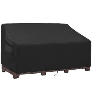 Waterproof Garden Sofa Cover with Drawstring and Bag