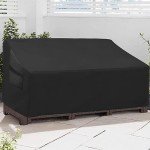 Waterproof Garden Sofa Cover with Drawstring and Bag