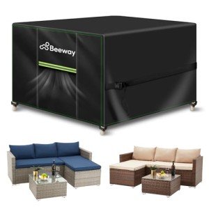 Waterproof Garden Chair Cover with Air Vent 200x200cm