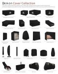 Waterproof Heavy Duty Garden Chair Covers 65x85x85/120cm