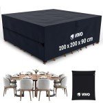 Heavy Duty Garden Chair Covers, 200x200x90cm