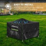 Waterproof Garden Chair Cover with Air Vent 200x200cm