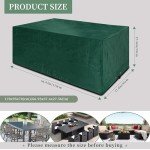 Waterproof Rectangular Garden Chair Covers - Large Size
