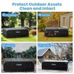 Waterproof Garden Chair Covers 250x210cm 420D Oxford