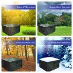 Waterproof Garden Chair and Table Covers, 125cm