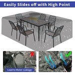 Waterproof Garden Chair and Table Covers, 125cm