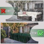 Waterproof Rectangular Garden Chair Covers - Large Size