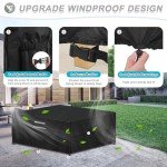 Heavy Duty Garden Chair Covers 300x250x100cm