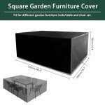 Waterproof Garden Chair Covers – Heavy Duty Protection