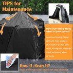 Waterproof Garden Chair Cover with Drawstring 213x132CM