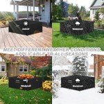 Heavy Duty Garden Chair Covers 300x250x100cm