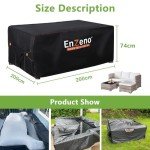 Waterproof Square Garden Chair Covers with Air Vent