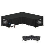V-Shaped Waterproof Garden Furniture Cover - 255cm