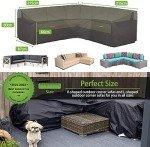 Waterproof V-Shape Garden Sofa Cover, Heavy Duty