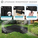 V-Shaped Waterproof Garden Furniture Cover - 255cm