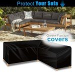 Waterproof V-Shape Garden Furniture Cover, 420D