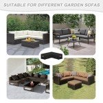 V-Shaped Waterproof Garden Furniture Cover - 255cm