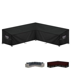 V-Shaped Waterproof Garden Sofa Cover 420D