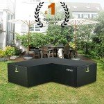 Waterproof L-Shaped Garden Sofa Cover 215cm