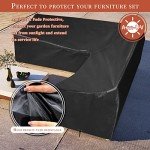Waterproof V-Shape Garden Chair Covers, Heavy Duty