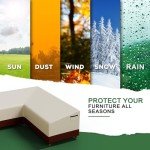 Waterproof V-Shape Garden Furniture Cover 215x215CM