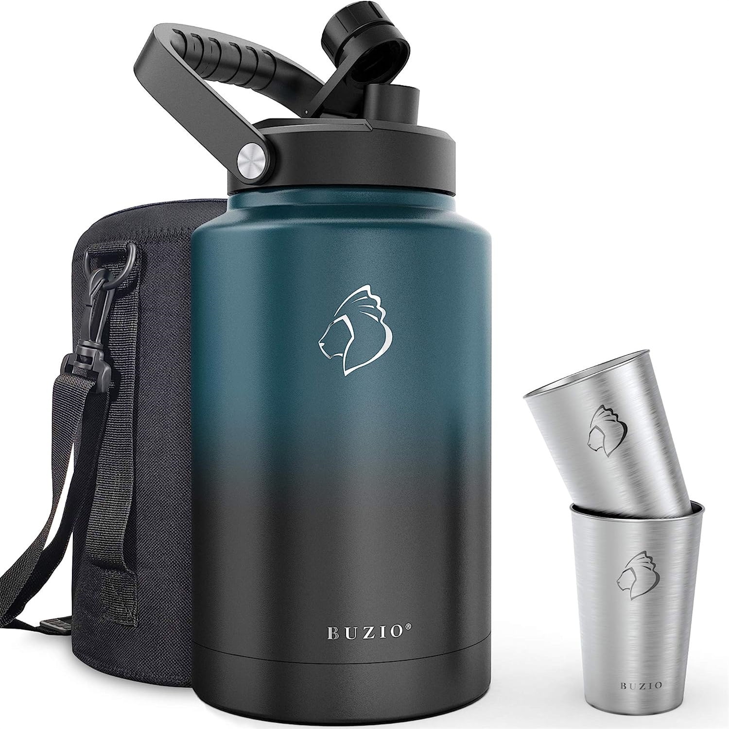 Buzio Water Bottle: Insulated Thermos for Hiking