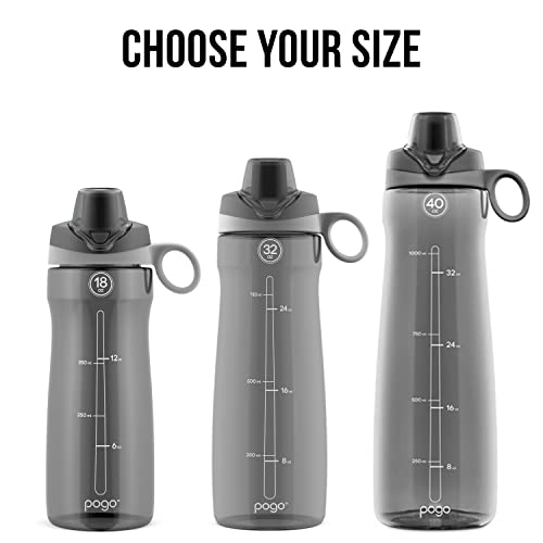 32 Oz Grey Pogo Hiking Water Bottle