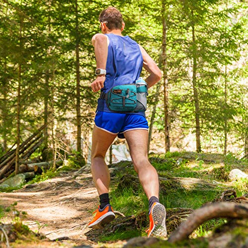 YUOTO Hiking Fanny Pack with Water Bottle Holster