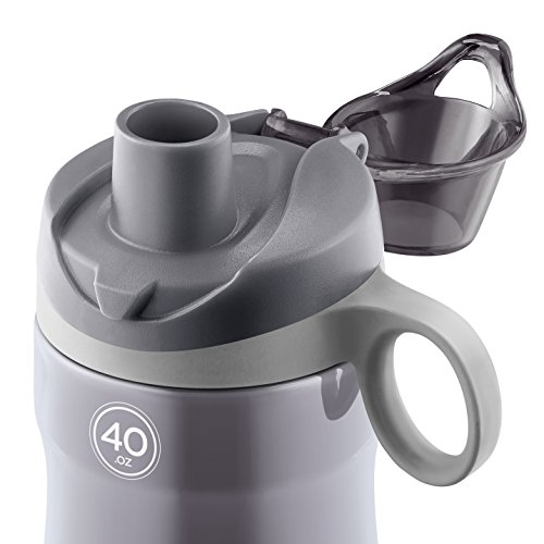 32 Oz Grey Pogo Hiking Water Bottle