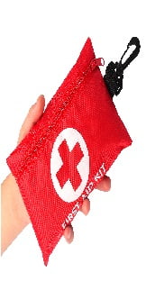 Compact 128 Pcs First Aid Kit for Hiking