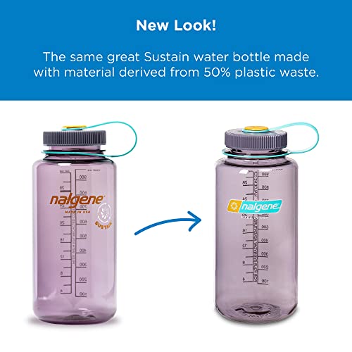 Eco-friendly Nalgene Water Bottle, 32 oz, Wide Mouth