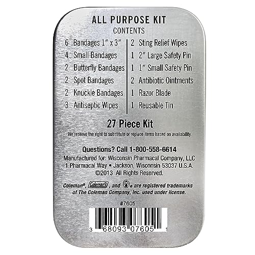 Coleman Mini First Aid Kit - 27 Pieces
